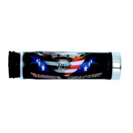 Kierownice i osprzęt Harri's manetki 02601-HC flaga usa końcówką chrom (130 MM/22 mm) bez otworu