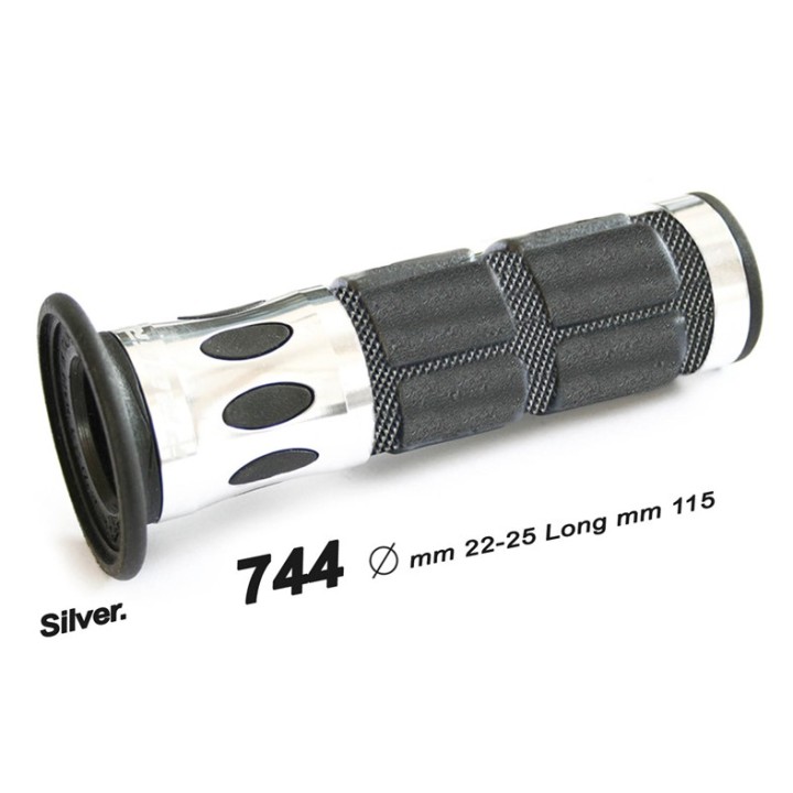 Kierownice i osprzęt PROgrip manetki PG744 scooter alu (22+25MM, DŁ.115MM)