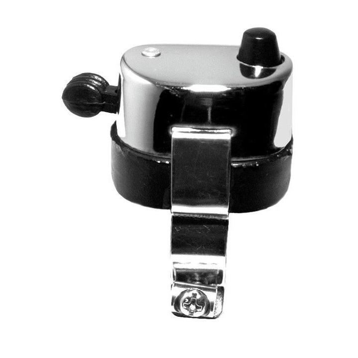 EMGO włącznik świateł z włącznikiem klaksonu chromowany na kierownicę 7/8" 22 mm