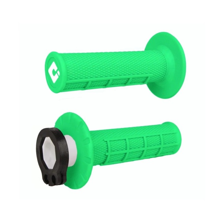 Kierownice i osprzęt ODI manetki off road half waffle MX V2 lock-on grip