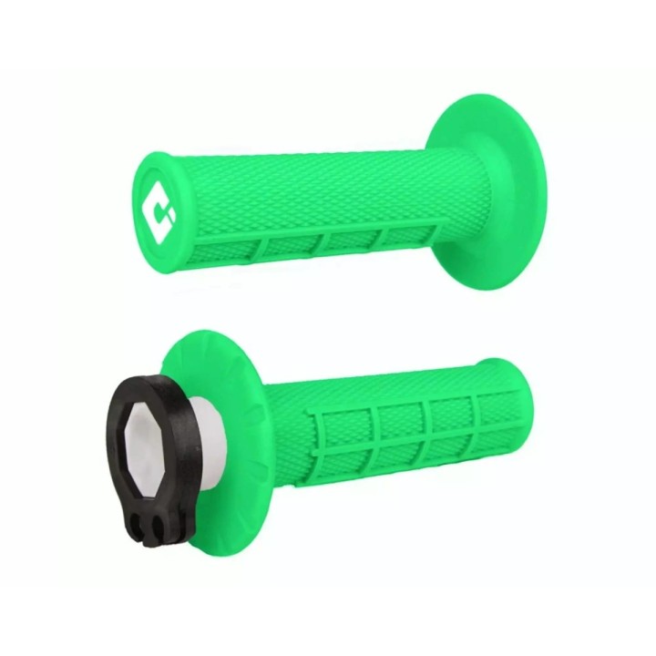 Kierownice i osprzęt ODI manetki off road half waffle MX V2 lock-on grip
