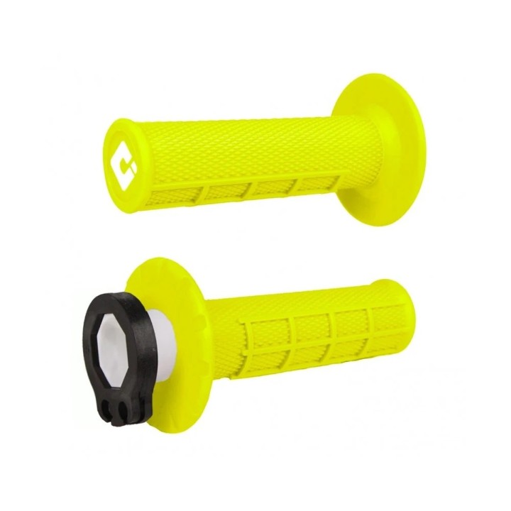 Kierownice i osprzęt ODI manetki off road half waffle MX V2 lock-on grip