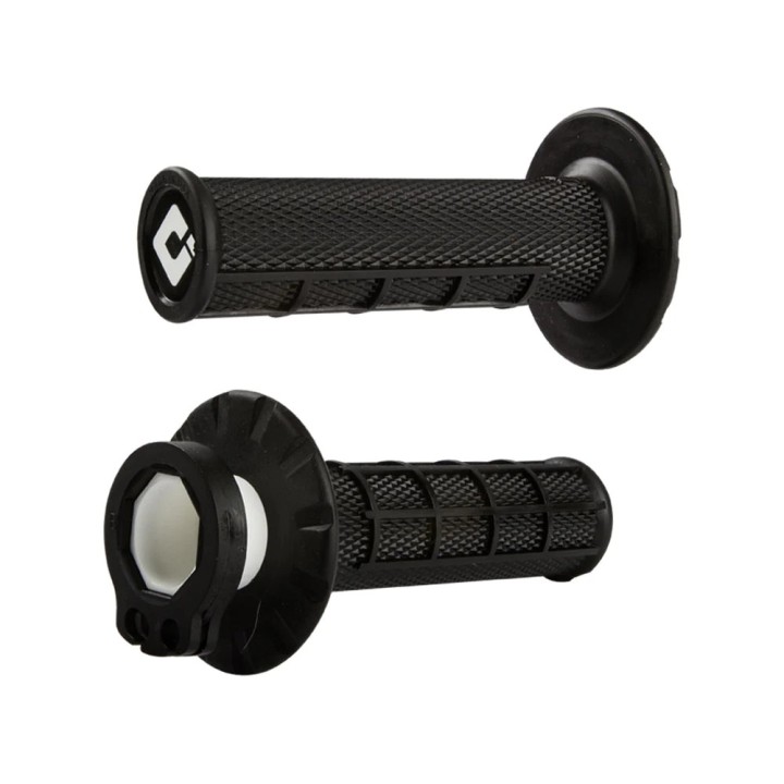 Kierownice i osprzęt ODI manetki off road half waffle MX V2 lock-on grip