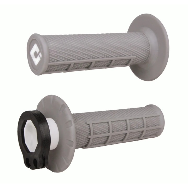Kierownice i osprzęt ODI manetki off road half waffle MX V2 lock-on grip