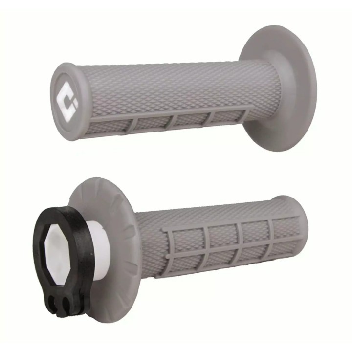 Kierownice i osprzęt ODI manetki off road half waffle MX V2 lock-on grip