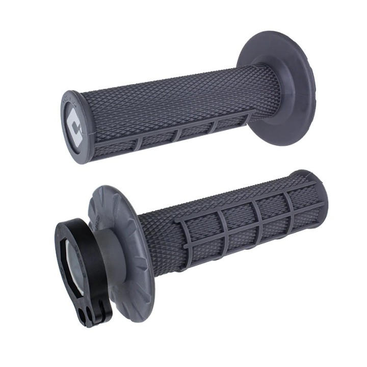Kierownice i osprzęt ODI manetki off road half waffle MX V2 lock-on grip