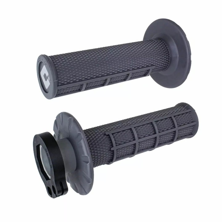 Kierownice i osprzęt ODI manetki off road half waffle MX V2 lock-on grip