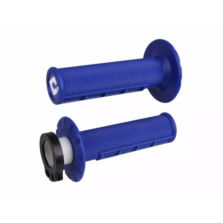 Kierownice i osprzęt ODI manetki off road half waffle MX V2 lock-on grip