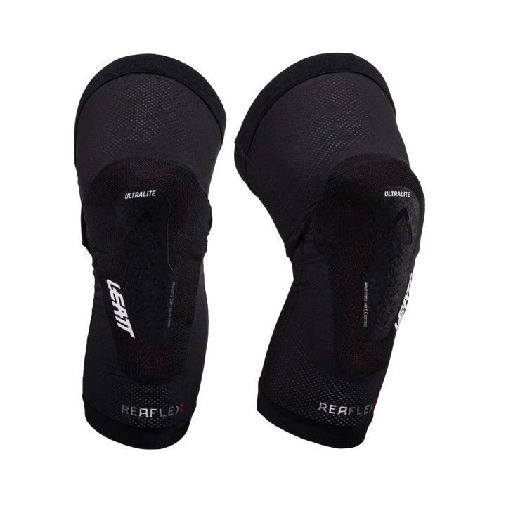 LEATT NAKOLANNIKI OCHRANIACZE KOLAN REAFLEX ULTRALITE KNEE GUARD BLACK