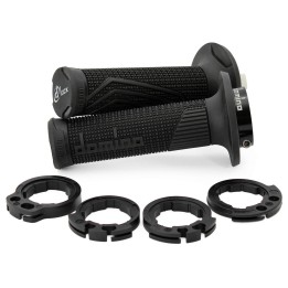 Kierownice i osprzęt DOMINO manetki (gripy) off road d-lock (z adapterami rolgazu - ktm, husqvarna, gasgas, honda, kawasaki, su…