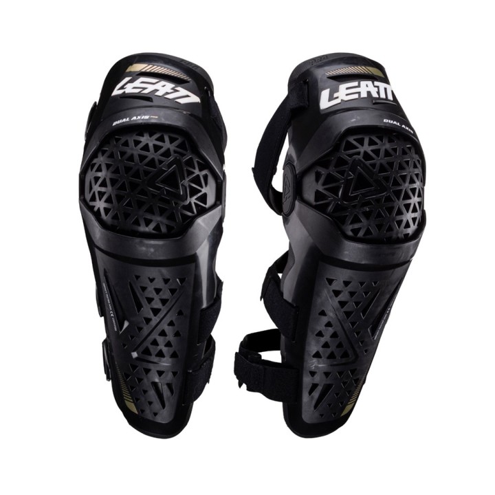 LEATT NAKOLANNIKI OCHRANIACZE KOLAN DUAL AXIS PRO KNEE AND SHIN GUARD BLACK