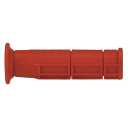 Kierownice i osprzęt DOMINO manetki (gripy) atv/quad domino style (22+22MM, DŁ.125MM) bez otworu czerwony