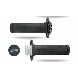 Kierownice i osprzęt PROgrip manetki PG708 off road z blokadą scs lock-on + 7 adapterów rolgazu (22+25MM)