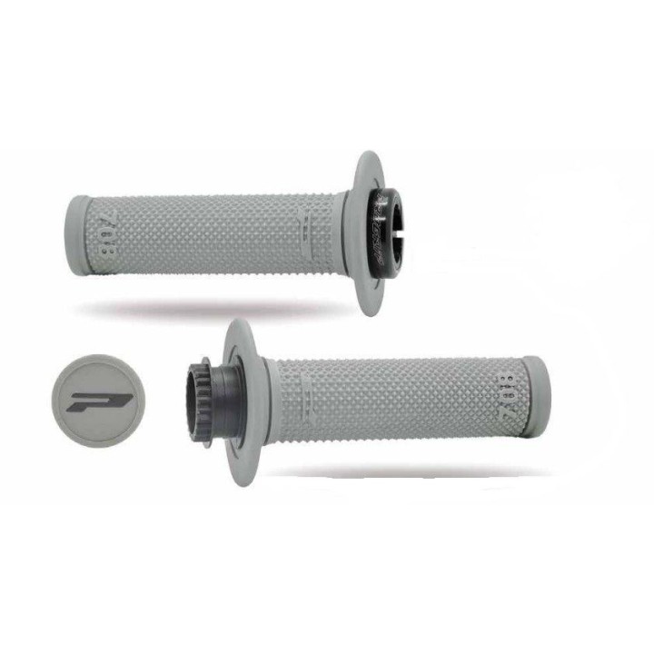 Kierownice i osprzęt PROgrip manetki PG708 off road z blokadą scs lock-on + 7 adapterów rolgazu (22+25MM)