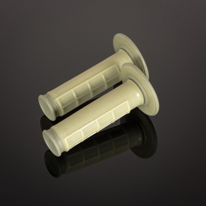 Kierownice i osprzęt RENTHAL manetki MX kevlar dual compound 1/2 waffle, dwuskładnikowe, kevlar,