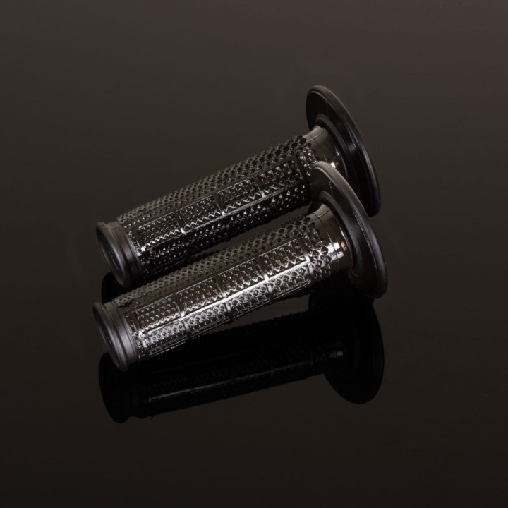 Kierownice i osprzęt RENTHAL manetki MX dual compound ultra tacky tapered, dwuskładnikowe,