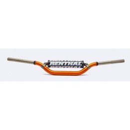 RENTHAL kierownica 7/8 cala (22MM) MX mini handlebar orange kawasaki kx 65 02-16 padded