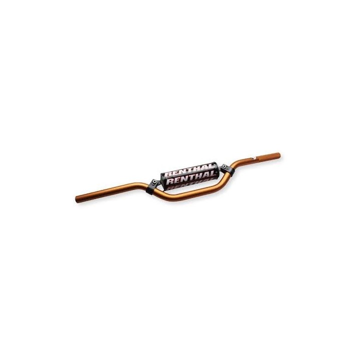 RENTHAL kierownica 7/8 cala (22MM) MX mini handlebar orange ktm 85 SX padded