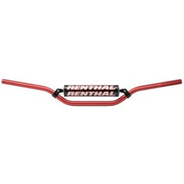 RENTHAL kierownica 7/8 cala (22MM) MX handlebar red reed / windham padded