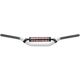 RENTHAL kierownica 7/8 cala (22MM) MX handlebar silver/grey rc padded