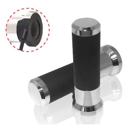 Kierownice i osprzęt KOSO manetki podgrzewane ze sterownikiem (22MM/25MM 7/8-1`) długość - 120MM ) sterownik LCD - 5 poziomów g…