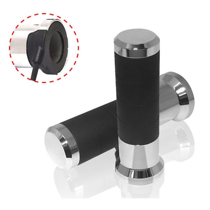 Kierownice i osprzęt KOSO manetki podgrzewane ze sterownikiem (22MM/25MM 7/8-1`) długość - 120MM ) sterownik LCD - 5 poziomów g…