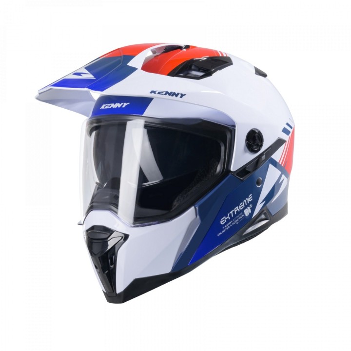KENNY RACING KASK DUAL ADVENTURE MODEL EXTREME GRAPHIC PATRIOT - 58 CM )