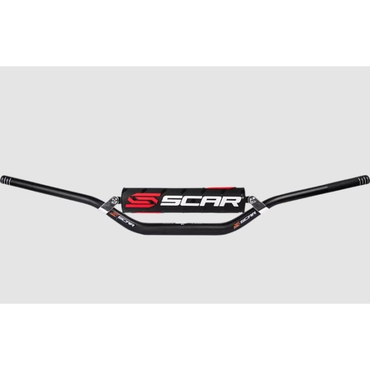 SCAR racing kierownica 22,2MM medium MX style z poprzeczką i gąbką w zestawie