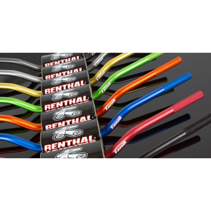 RENTHAL kierownica 1,1/8 cala (28,6MM) MX fatbar handlebar green honda cr/crf, kawasaki kx/kxf