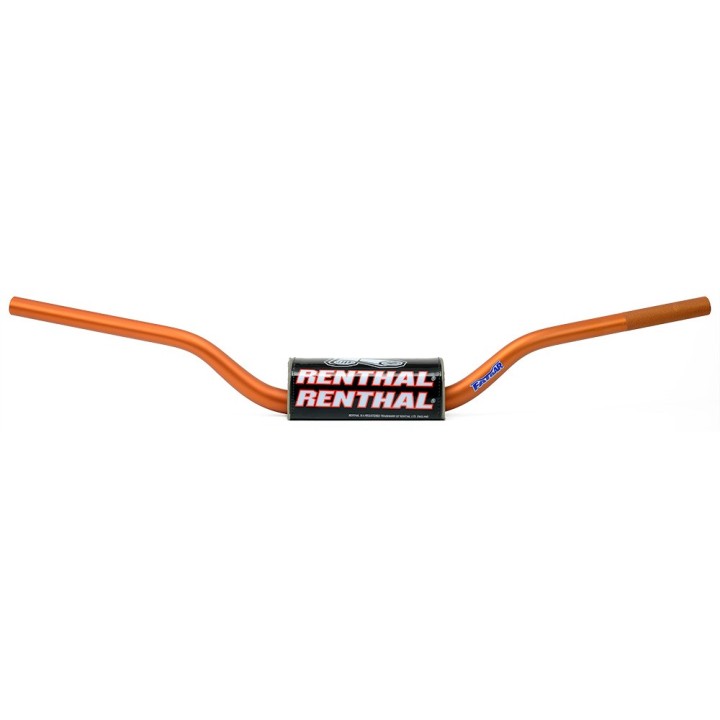 RENTHAL kierownica 1,1/8 cala (28,6MM) MX fatbar handlebar orange mcgrath / short padded padded