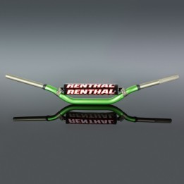 RENTHAL kierownica 1,1/8 cala (28,6MM) MX twinwall 996 handlebar green villopoto / stewart padded