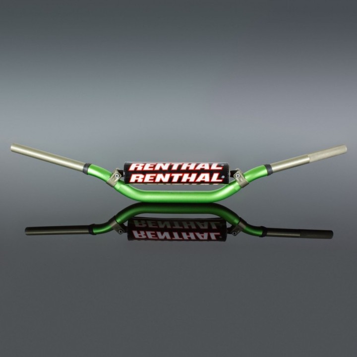 RENTHAL kierownica 1,1/8 cala (28,6MM) MX twinwall 997 handlebar green cr/crf 04-13 kx/kxf 06-13 padded