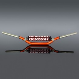 RENTHAL kierownica 1,1/8 cala (28,6MM) MX twinwall 999 handlebar orange mcgrath / short padded