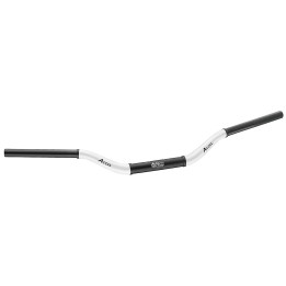 ACCEL kierownica aluminiowa 28,6 mm taper MX wzór yamaha yz wysoka (7075-T6) ergal dwukolorowa biały+czarny (szer. 803MM, wys.…