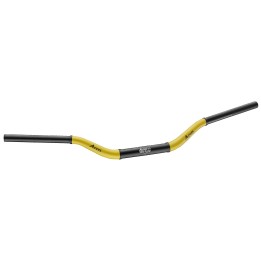 ACCEL kierownica aluminiowa 28,6 mm taper MX wzór yamaha yz wysoka (7075-T6) ergal dwukolorowa żółty+czarny (szer. 803MM, wys.…