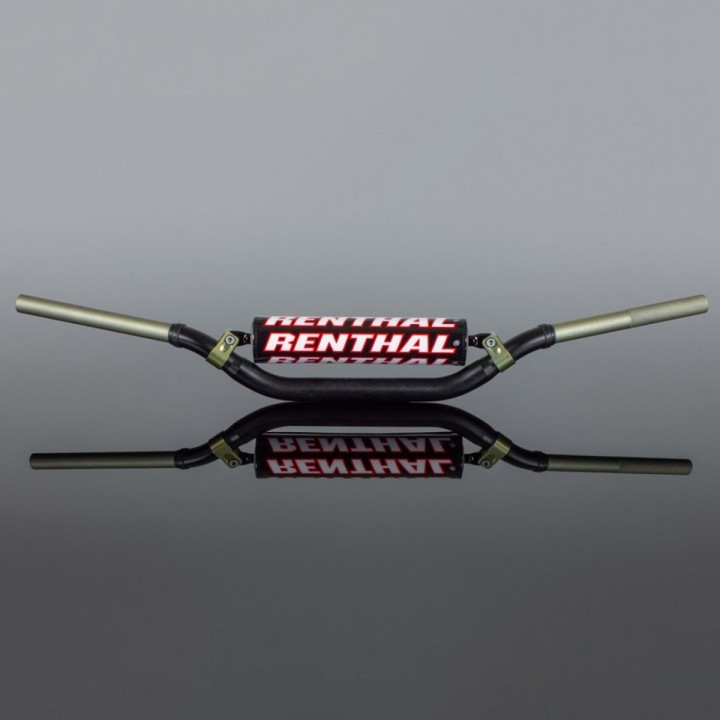 RENTHAL kierownica 1,1/8 cala (28,6MM) MX twinwall 990 handlebar black yamaha yz '07-'23 / yzf '07-'17 padded