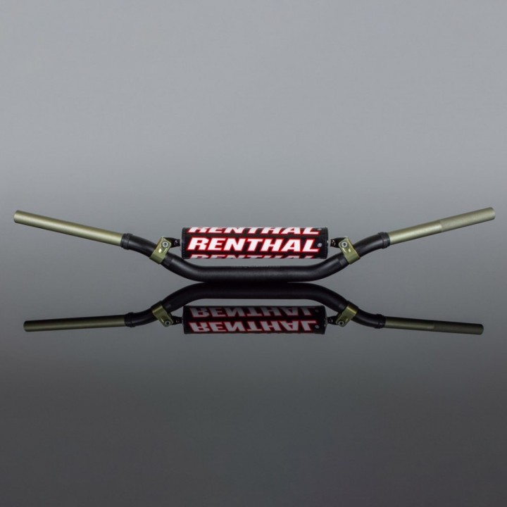 RENTHAL kierownica 1,1/8 cala (28,6MM) MX twinwall 991 handlebar black ktm sx/sx-f '09-'12; suzuki rm / rmz '06-'13; yamaha yzf…