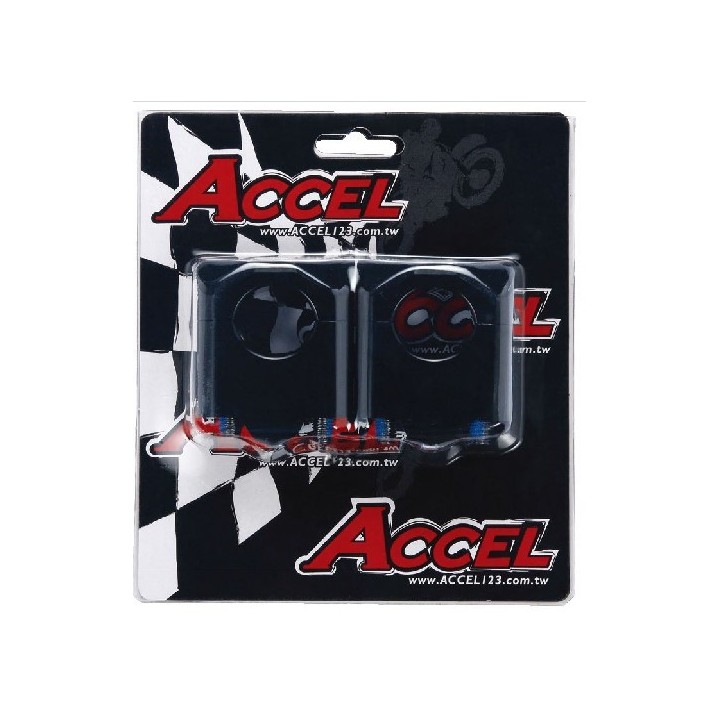 ACCEL mocowanie/podwyżki kierownicy (DÓŁ-28,6/GÓRA-28,6MM) wys. 35MM