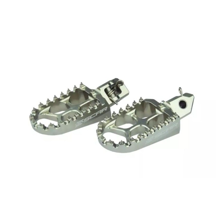 Kierownice i osprzęt SCAR racing podnóżki pegi aluminiowe ktm sx/exc '23- , husqvarna '23-, gasgas '24-, sherco '08-'25, beta r…