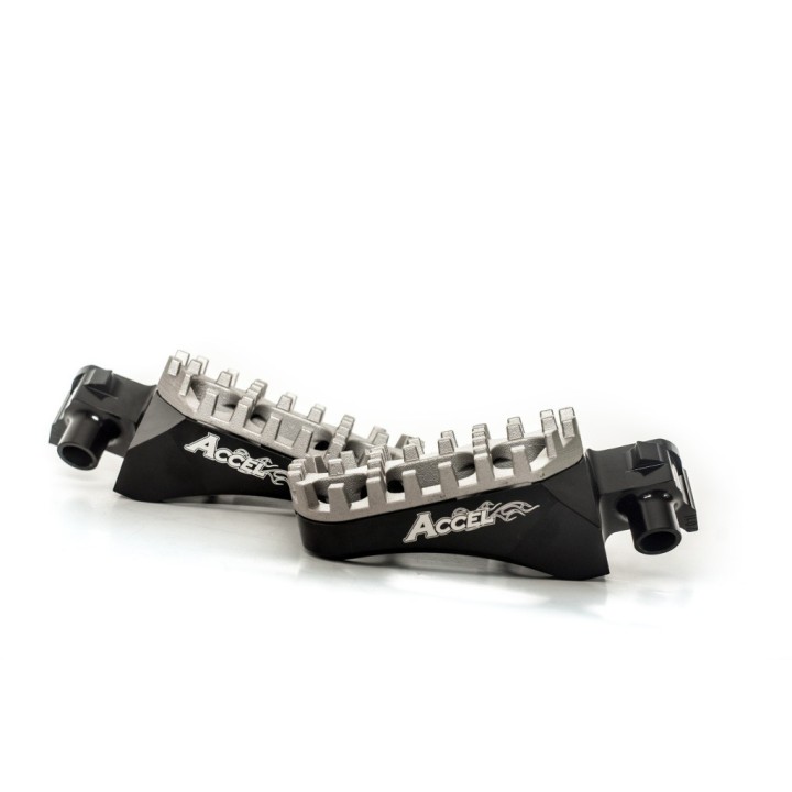 Kierownice i osprzęt ACCEL podnóżki yamaha yz/yzf/wrf '01-'17, aluminium T7075+STAL,
