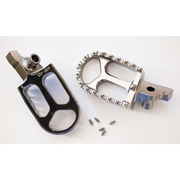 Kierownice i osprzęt JR podnóżki pegi aluminiowe suzuki rmz 250 '07-'09, rmz 450 '05-'07