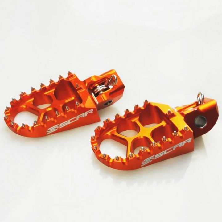 Kierownice i osprzęt SCAR racing podnóżki pegi aluminiowe evo ktm SX / sxf / EXC