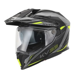 KAPPA KASK KV33 GRAPHIC WIZZARD ENDURO DUAL OFF ROAD Z SZYBĄ I BLENDĄ