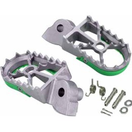 Kierownice i osprzęt BUZZETTI podnóżki pegi kawasaki kx 250 '19-'22; KXF250 '06-'18; kx 450 '21-'22; kxf 450 '07-'18 ( stal nie…