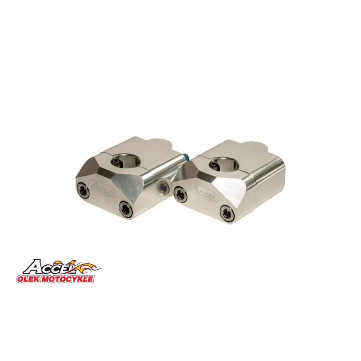 ACCEL mocowanie/podwyżki kierownicy (DÓŁ-22,2/GÓRA- 22,2MM) wys. 35MM