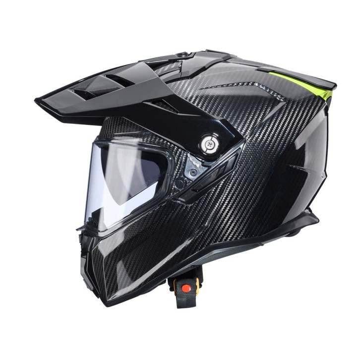 CABERG KASK OFFROAD / TRAIL / ADVENTURE DUOSPORT (DUAL) TANAMI CARBON Z SZYBKĄ I BLENDĄ