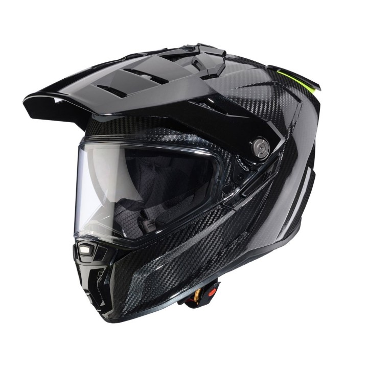 CABERG KASK OFFROAD / TRAIL / ADVENTURE DUOSPORT (DUAL) TANAMI CARBON Z SZYBKĄ I BLENDĄ