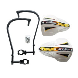 Kierownice i osprzęt ACCEL osłony rąk (handbary) z mocowaniem aluminiowym enduro 22MM (hg