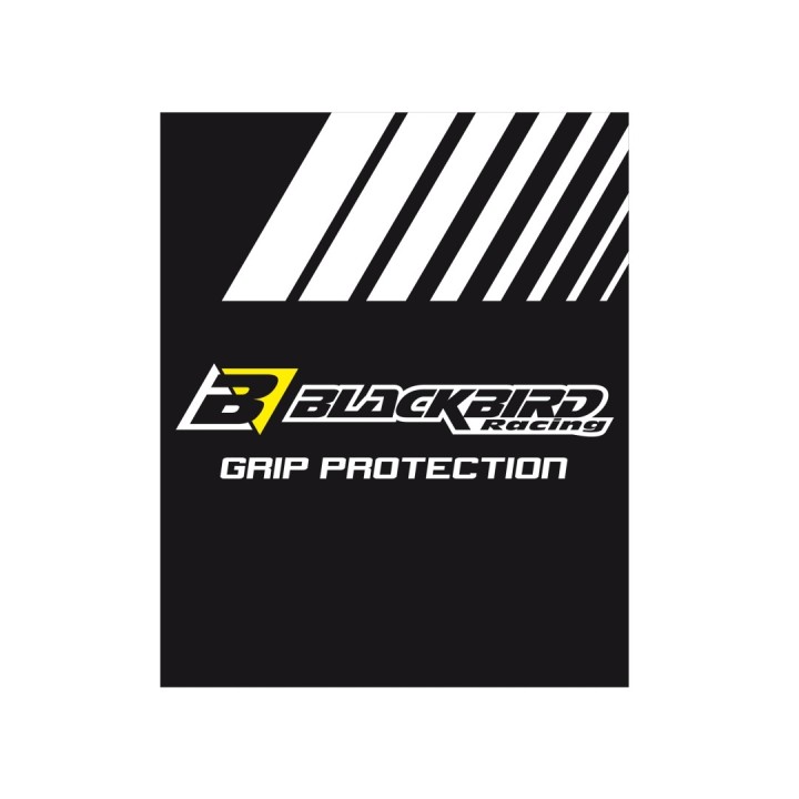 Kierownice i osprzęt BLACKBIRD nakładki ochronne na manetki logo blackbird