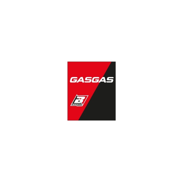 Kierownice i osprzęt BLACKBIRD nakładki ochronne na manetki logo gas gas replica trophy 22